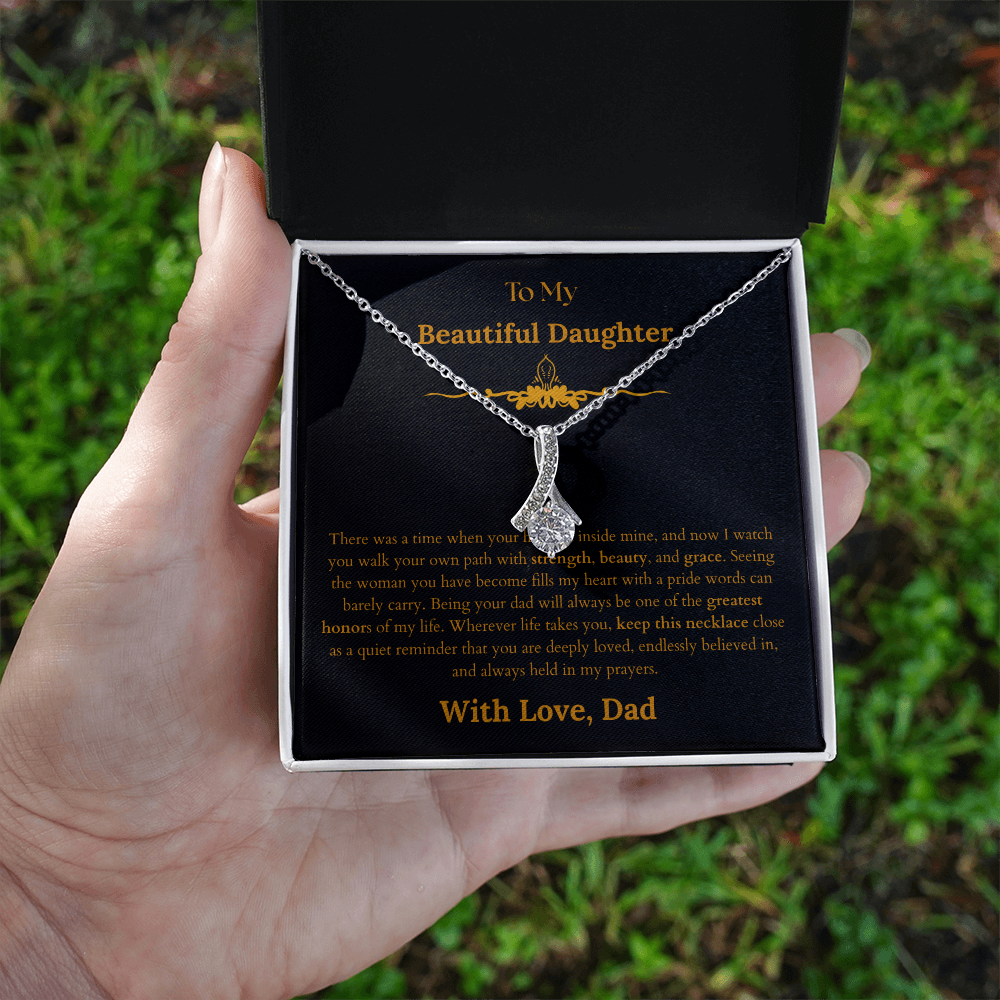 Amazing Gift for Daughter From Dad Necklace