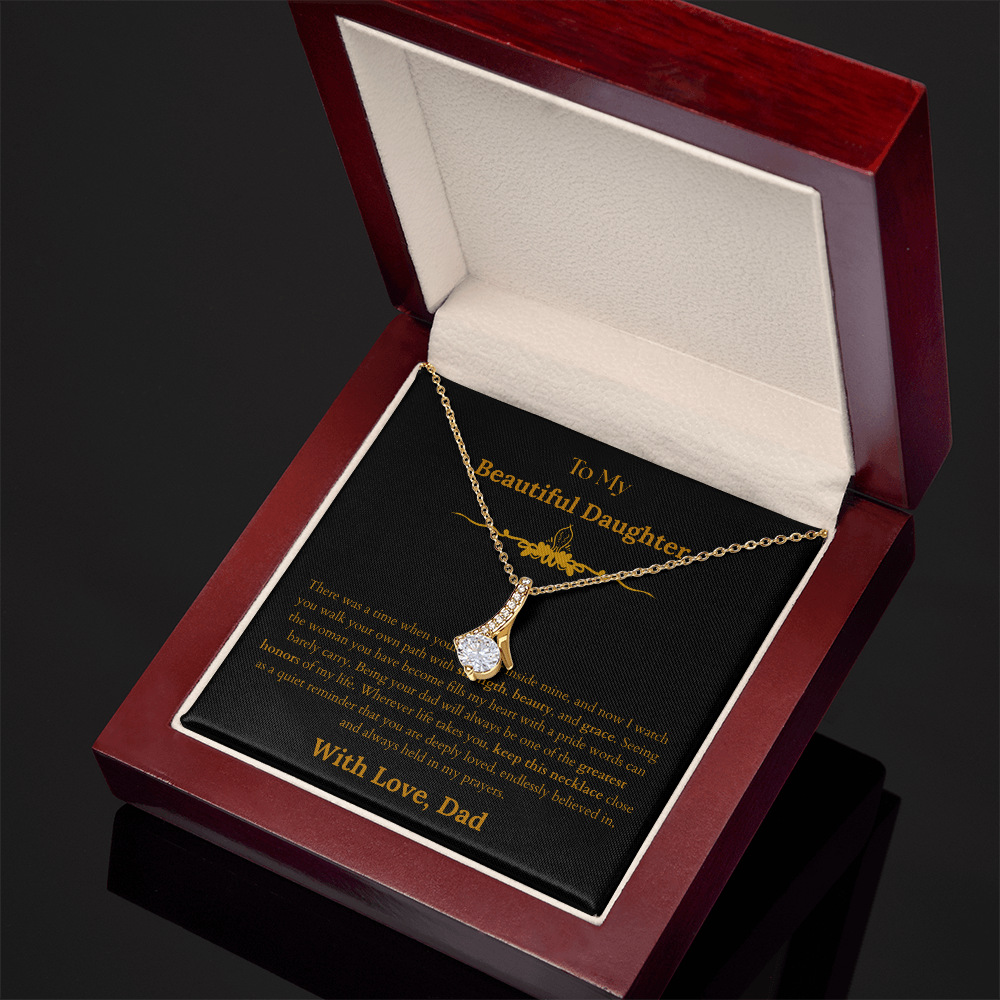 Amazing Gift for Daughter From Dad Necklace