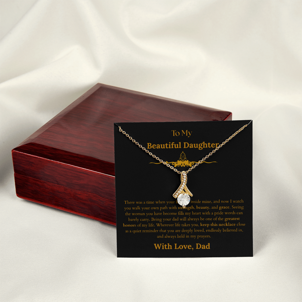 Amazing Gift for Daughter From Dad Necklace