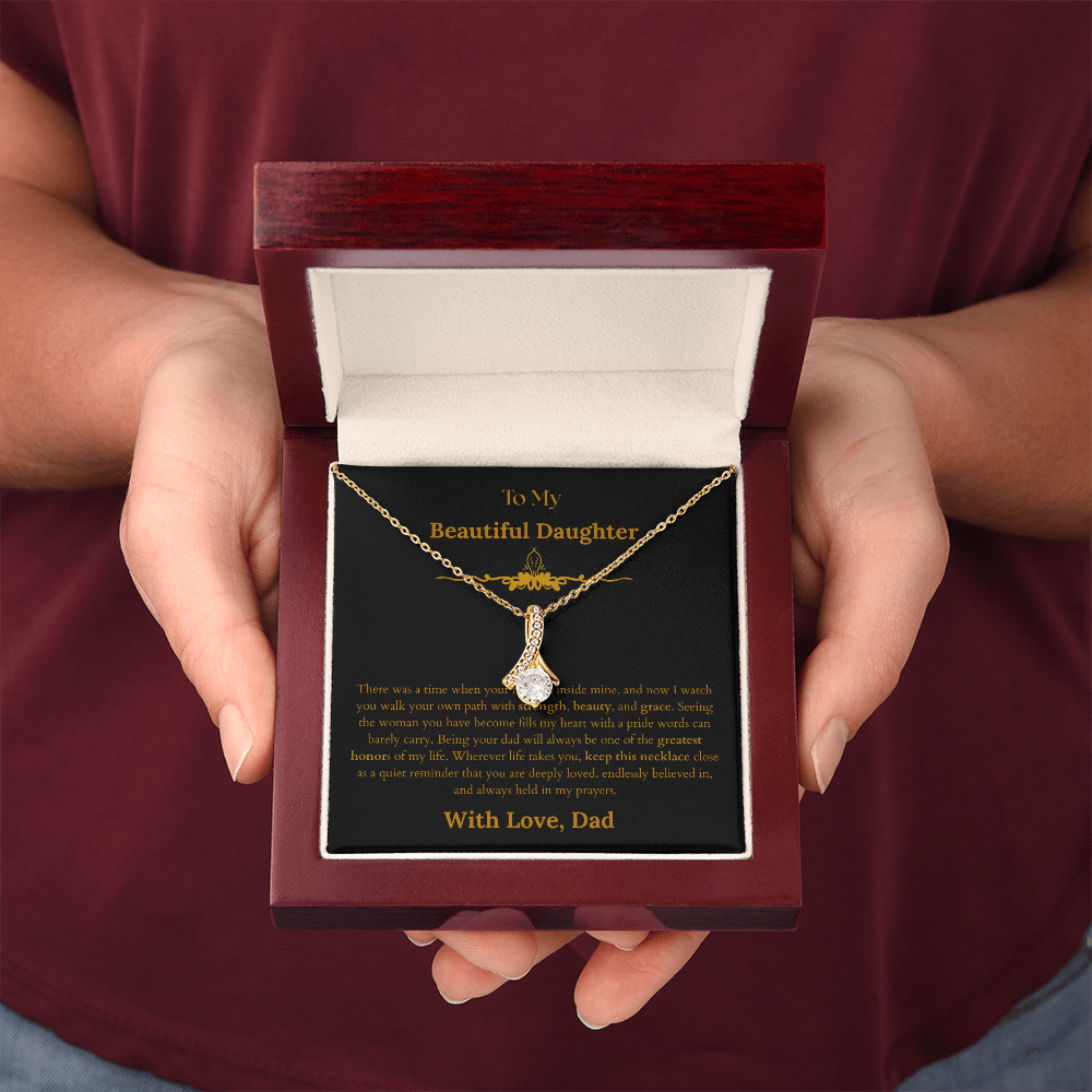 Amazing Gift for Daughter From Dad Necklace