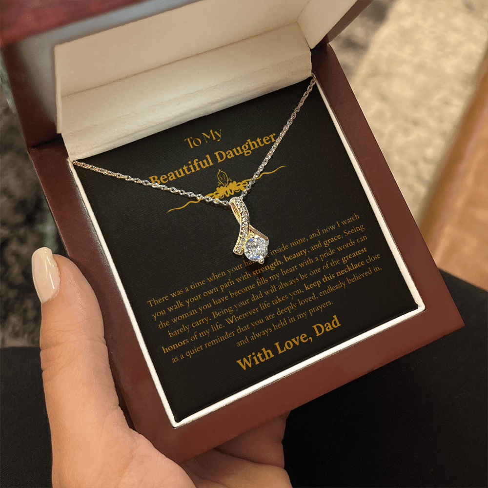 Amazing Gift for Daughter From Dad Necklace