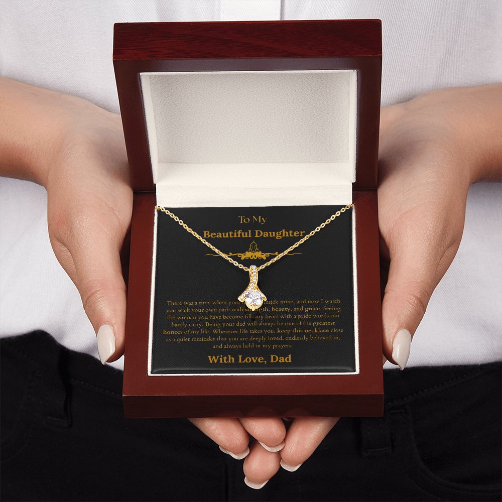 Amazing Gift for Daughter From Dad Necklace