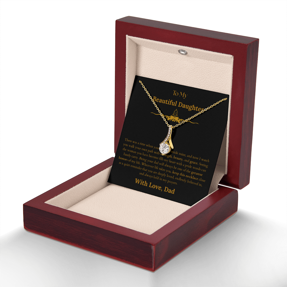 Amazing Gift for Daughter From Dad Necklace