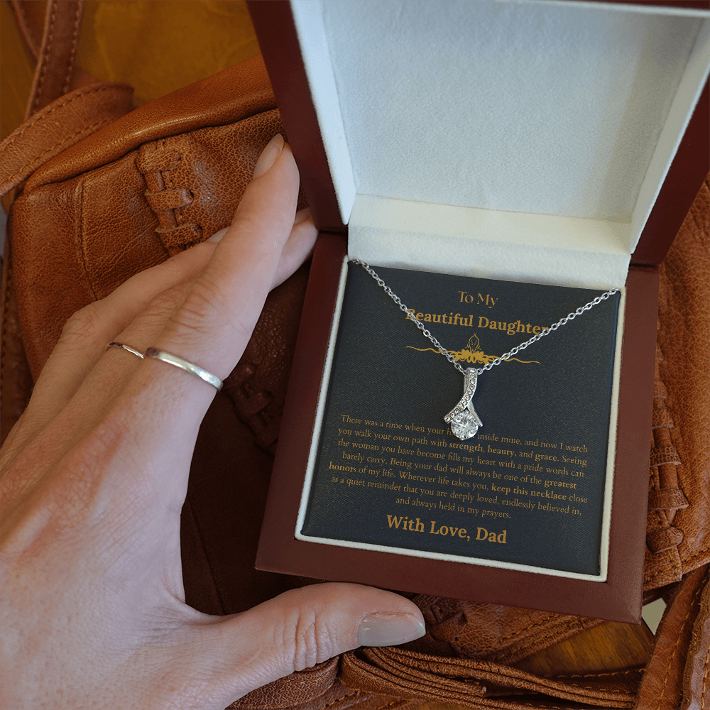 Amazing Gift for Daughter From Dad Necklace