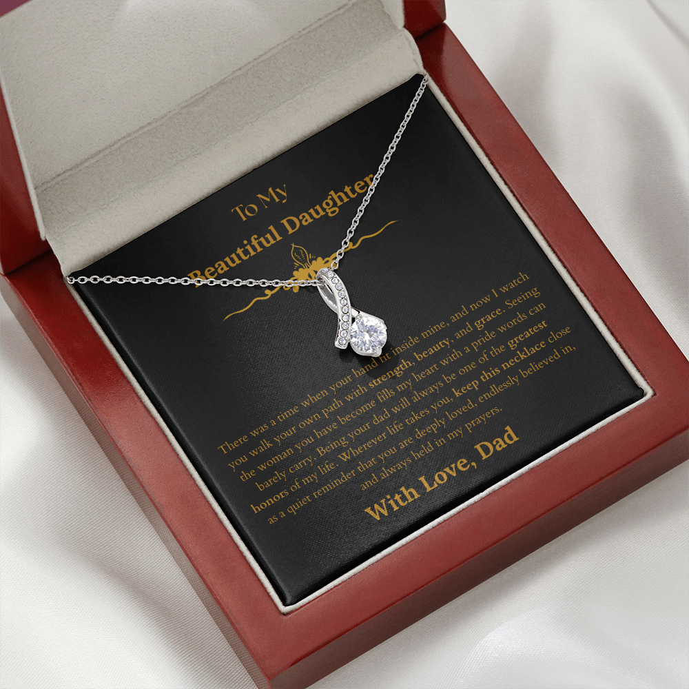 Amazing Gift for Daughter From Dad Necklace
