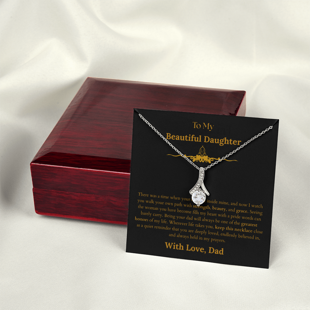 Amazing Gift for Daughter From Dad Necklace