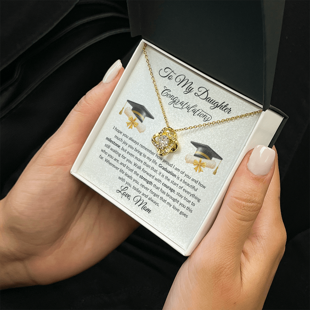 Graduation Gift for Daughter Necklace I Daughter Graduation Gift 2026