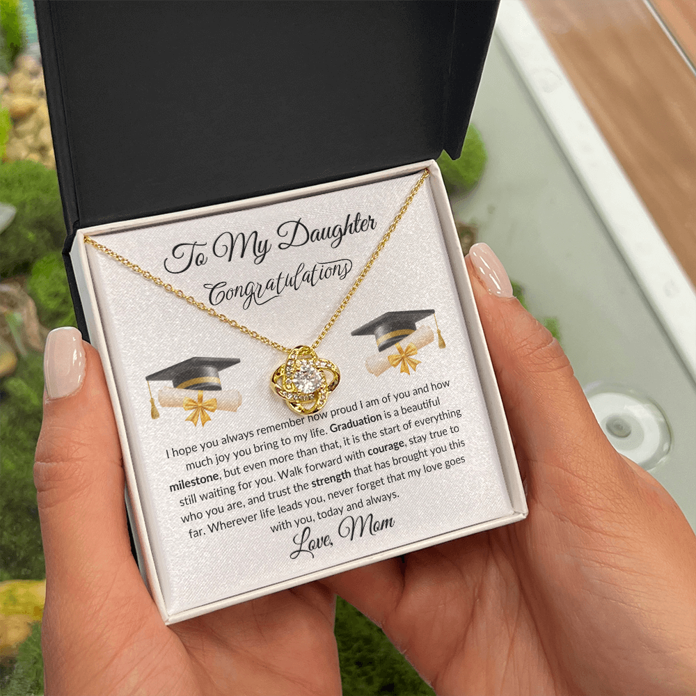 Graduation Gift for Daughter Necklace I Daughter Graduation Gift 2026