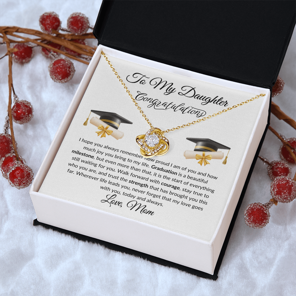 Graduation Gift for Daughter Necklace I Daughter Graduation Gift 2026