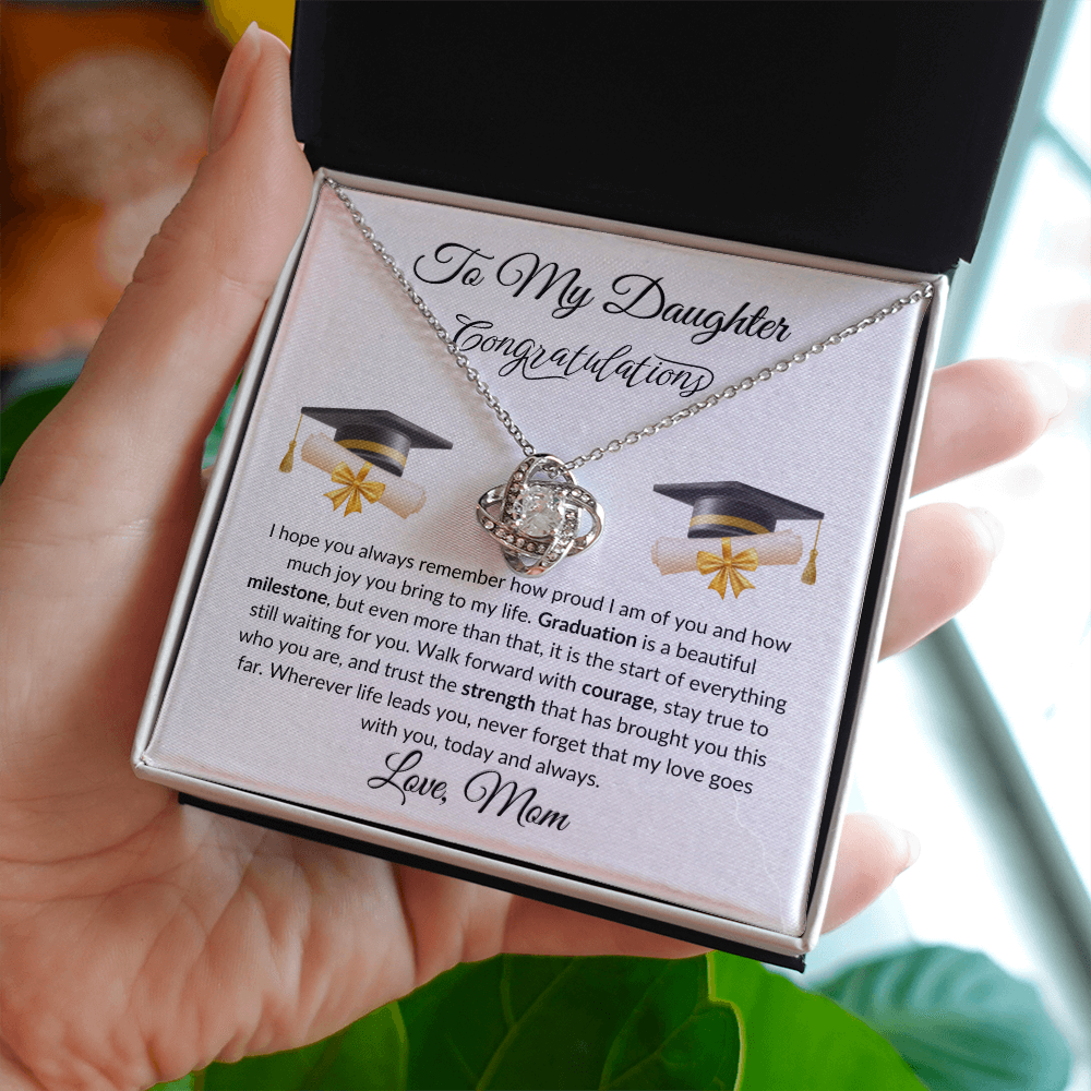 Graduation Gift for Daughter Necklace I Daughter Graduation Gift 2026