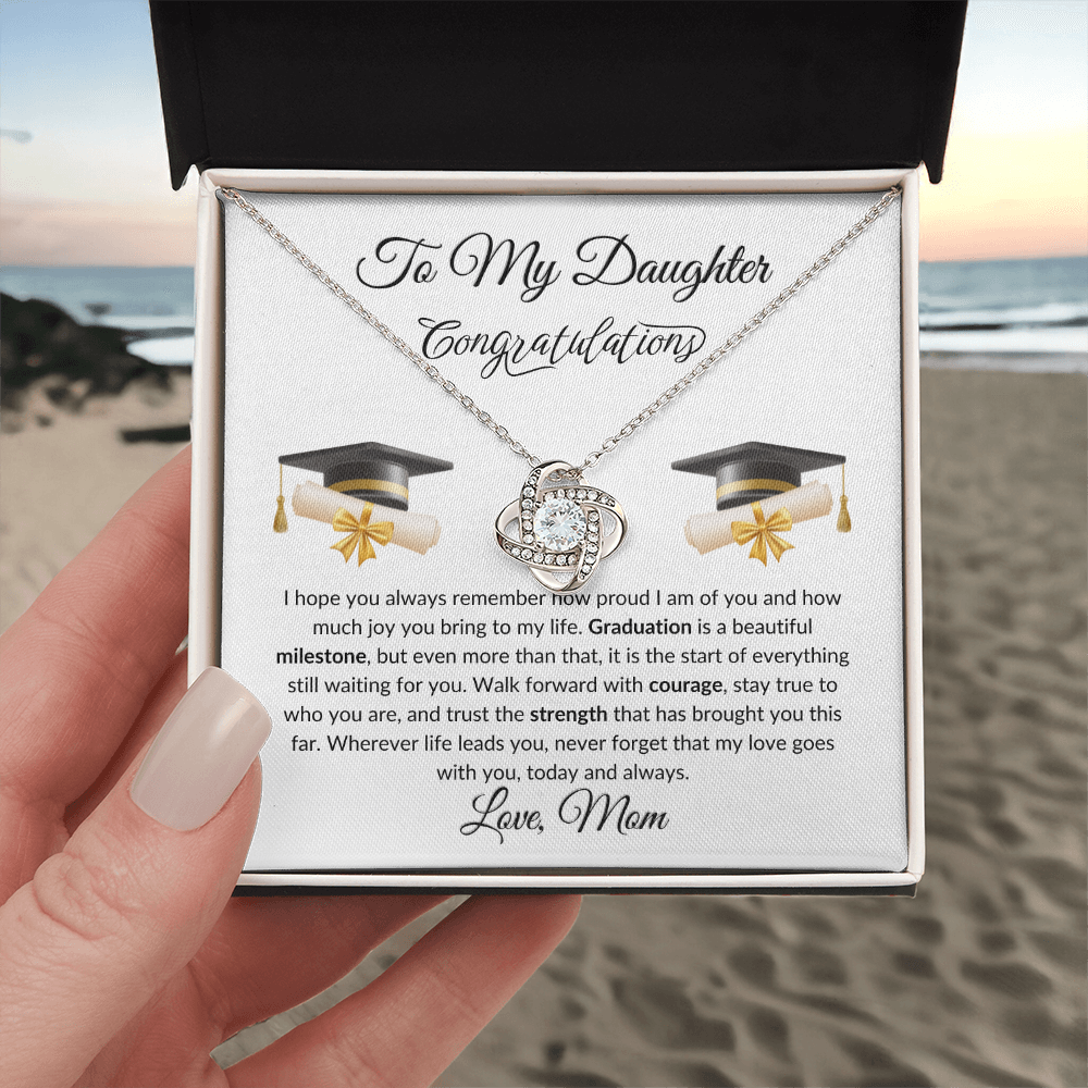 Graduation Gift for Daughter Necklace I Daughter Graduation Gift 2026