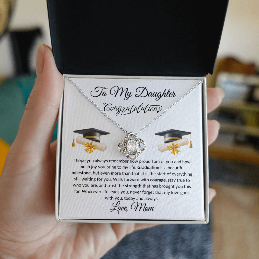 Graduation Gift for Daughter Necklace I Daughter Graduation Gift 2026
