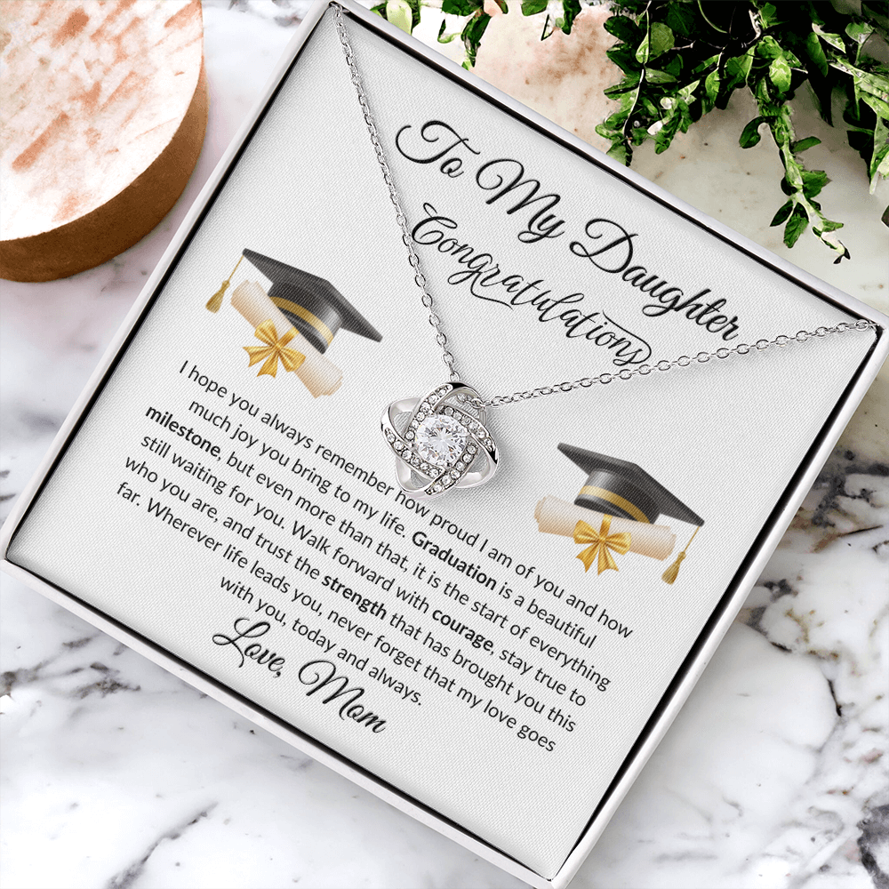 Graduation Gift for Daughter Necklace I Daughter Graduation Gift 2026