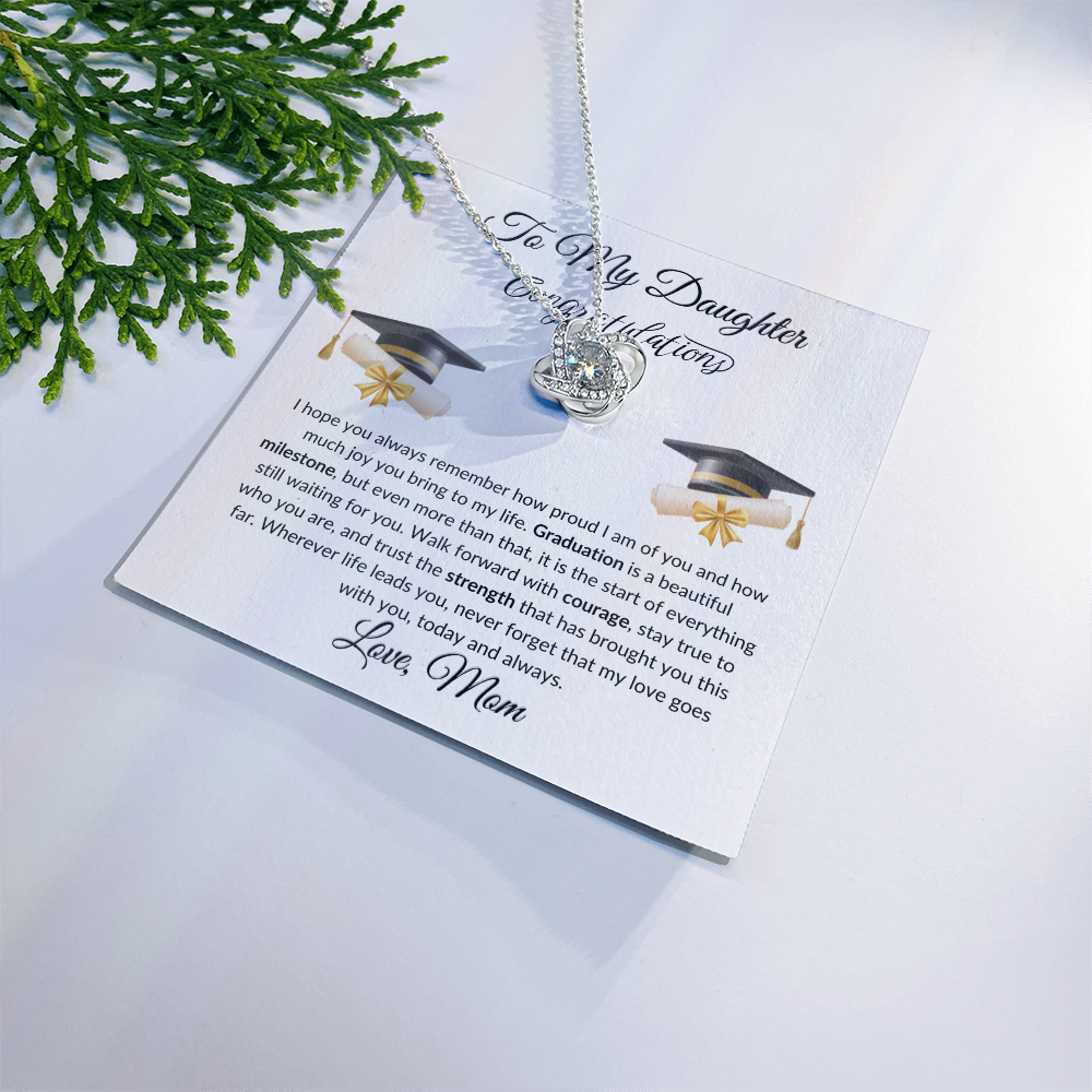Graduation Gift for Daughter Necklace I Daughter Graduation Gift 2026
