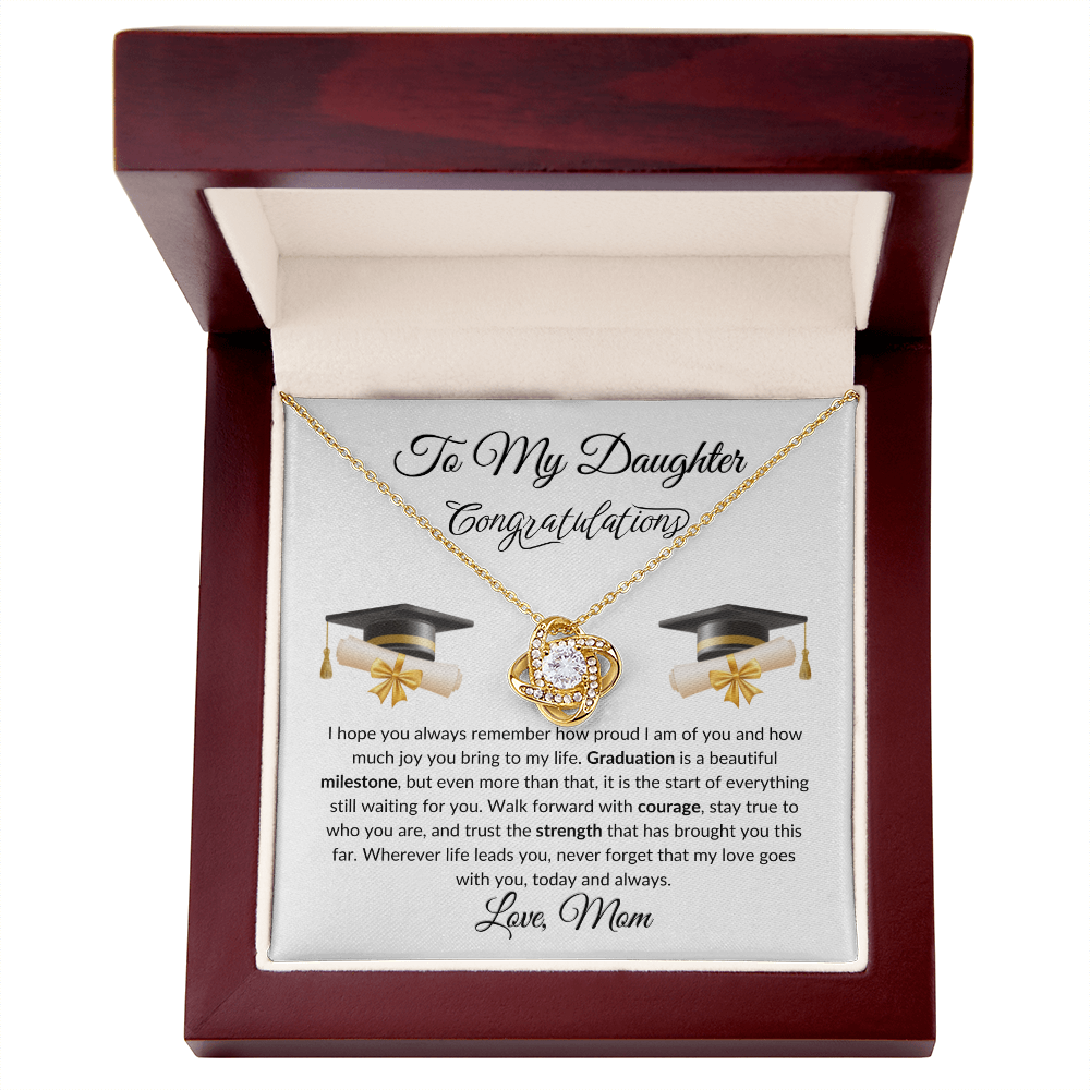 Graduation Gift for Daughter Necklace I Daughter Graduation Gift 2026
