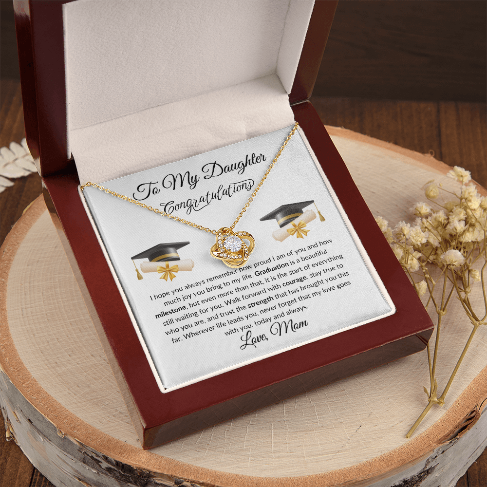 Graduation Gift for Daughter Necklace I Daughter Graduation Gift 2026
