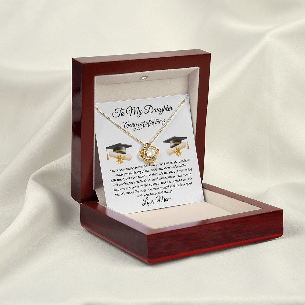 Graduation Gift for Daughter Necklace I Daughter Graduation Gift 2026