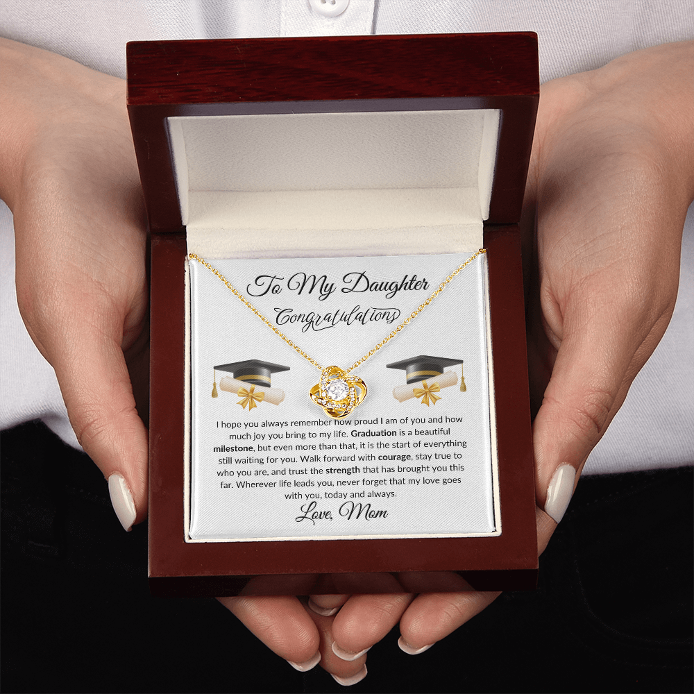 Graduation Gift for Daughter Necklace I Daughter Graduation Gift 2026