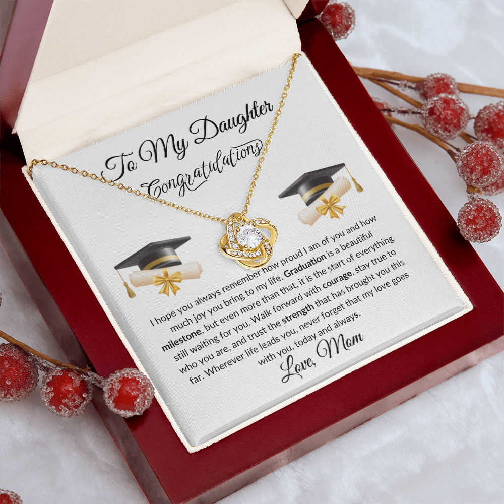 Graduation Gift for Daughter Necklace I Daughter Graduation Gift 2026