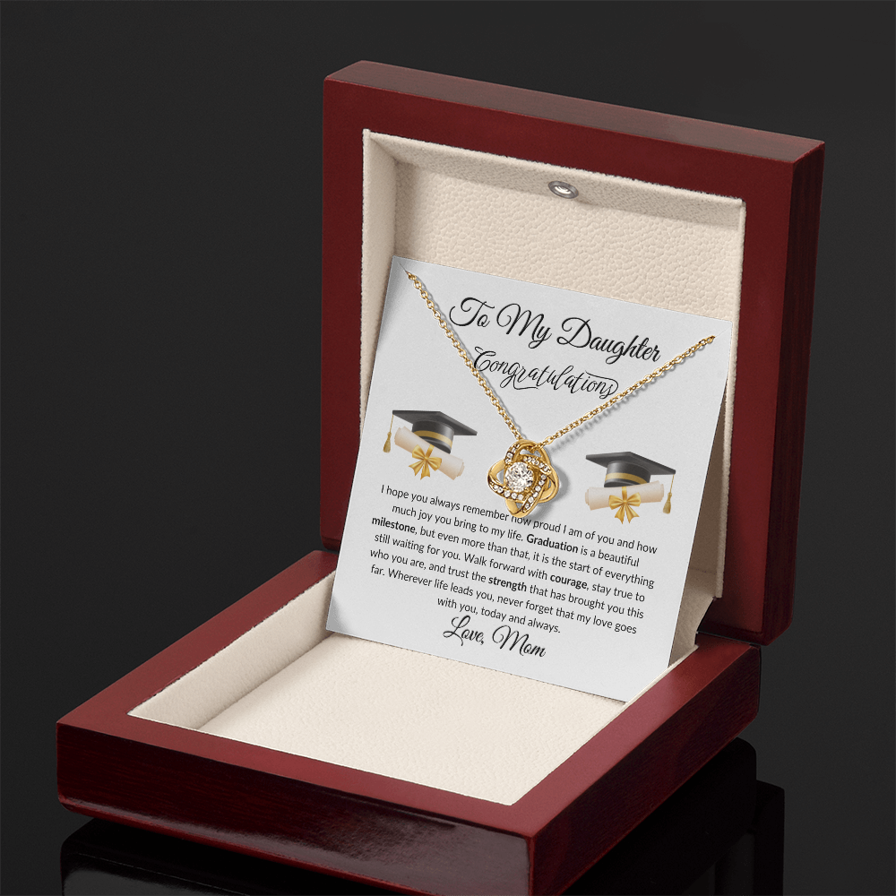 Graduation Gift for Daughter Necklace I Daughter Graduation Gift 2026