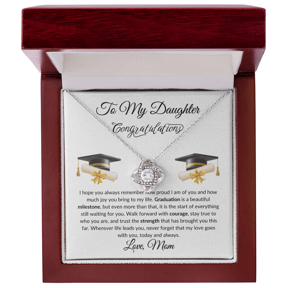 Graduation Gift for Daughter Necklace I Daughter Graduation Gift 2026