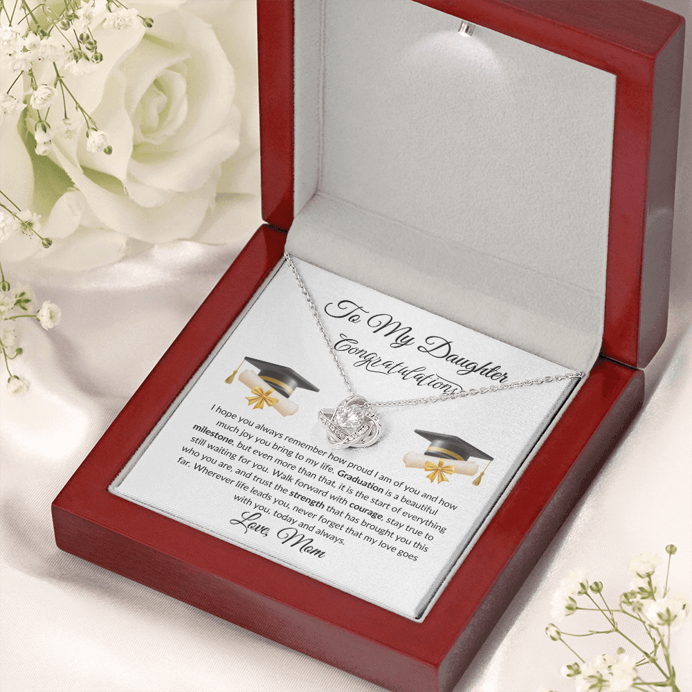 Graduation Gift for Daughter Necklace I Daughter Graduation Gift 2026