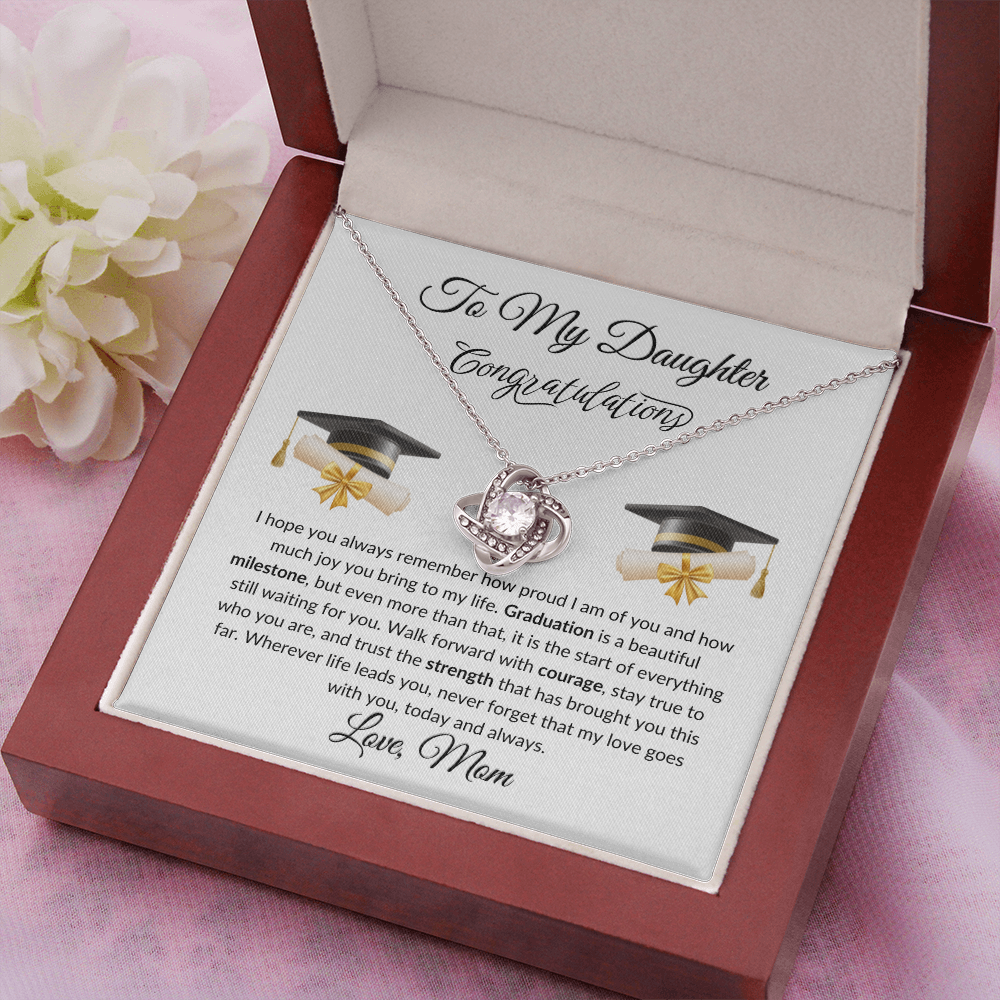 Graduation Gift for Daughter Necklace I Daughter Graduation Gift 2026