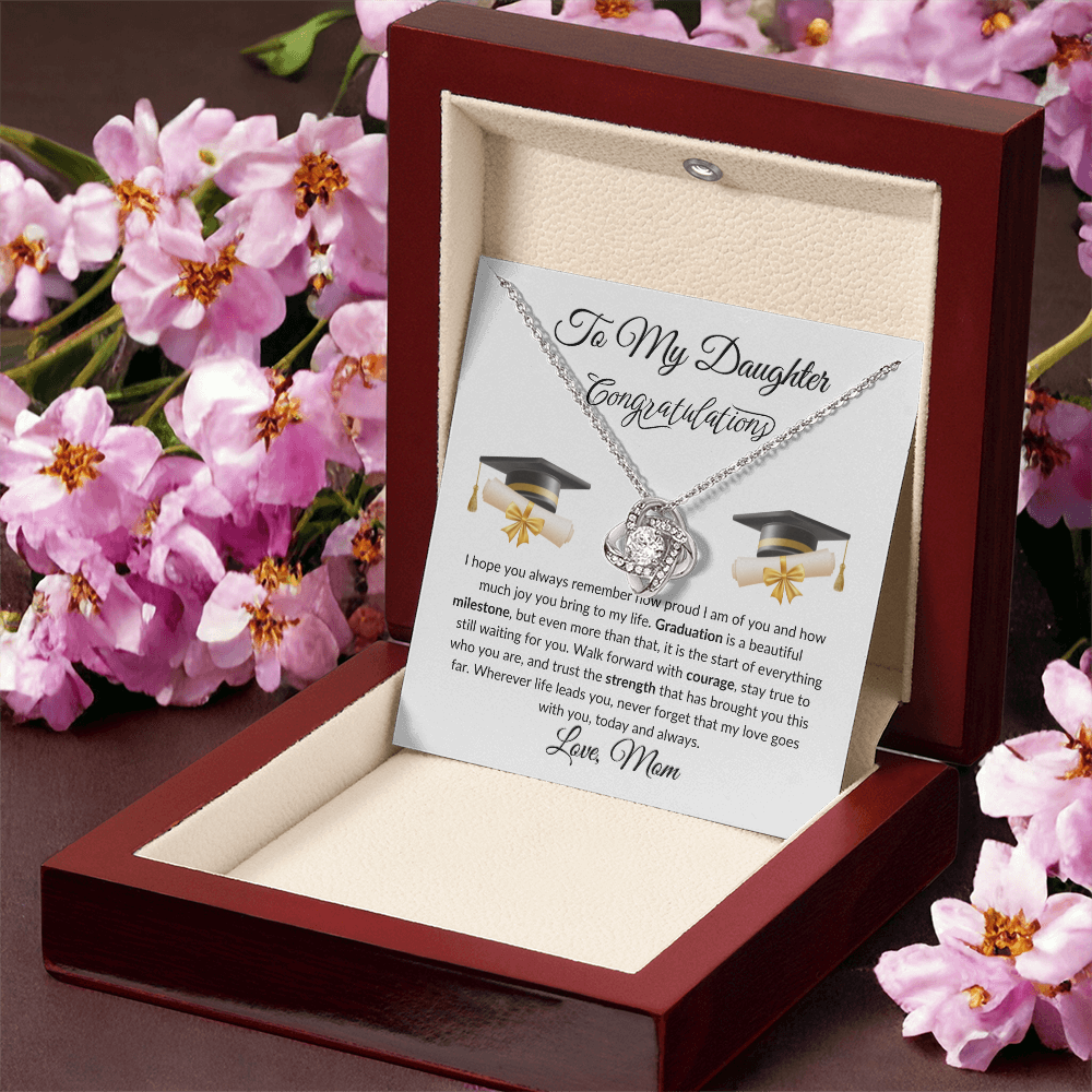 Graduation Gift for Daughter Necklace I Daughter Graduation Gift 2026