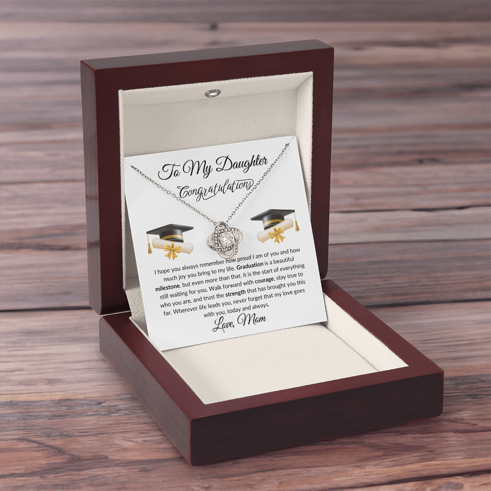 Graduation Gift for Daughter Necklace I Daughter Graduation Gift 2026