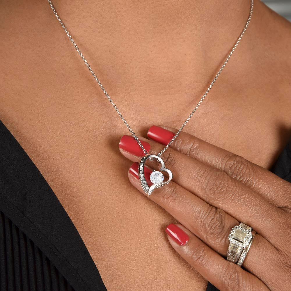 Beautiful Gift to My Loving Daughter "Love You More Than Words Can Hold" Necklace