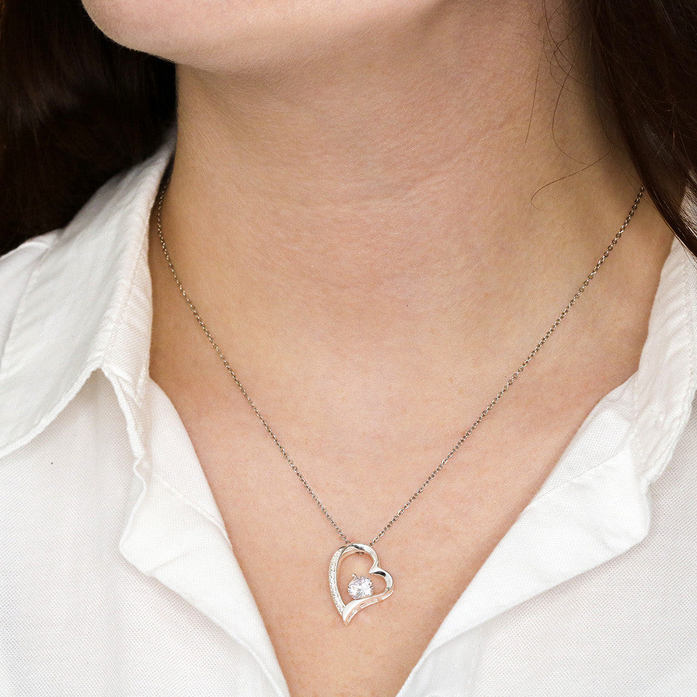 Beautiful Gift to My Loving Daughter "Love You More Than Words Can Hold" Necklace