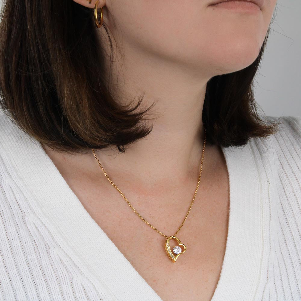 To My Beloved - Timeless Necklace Gift  I  To The Love of My Love   I Wife Gift