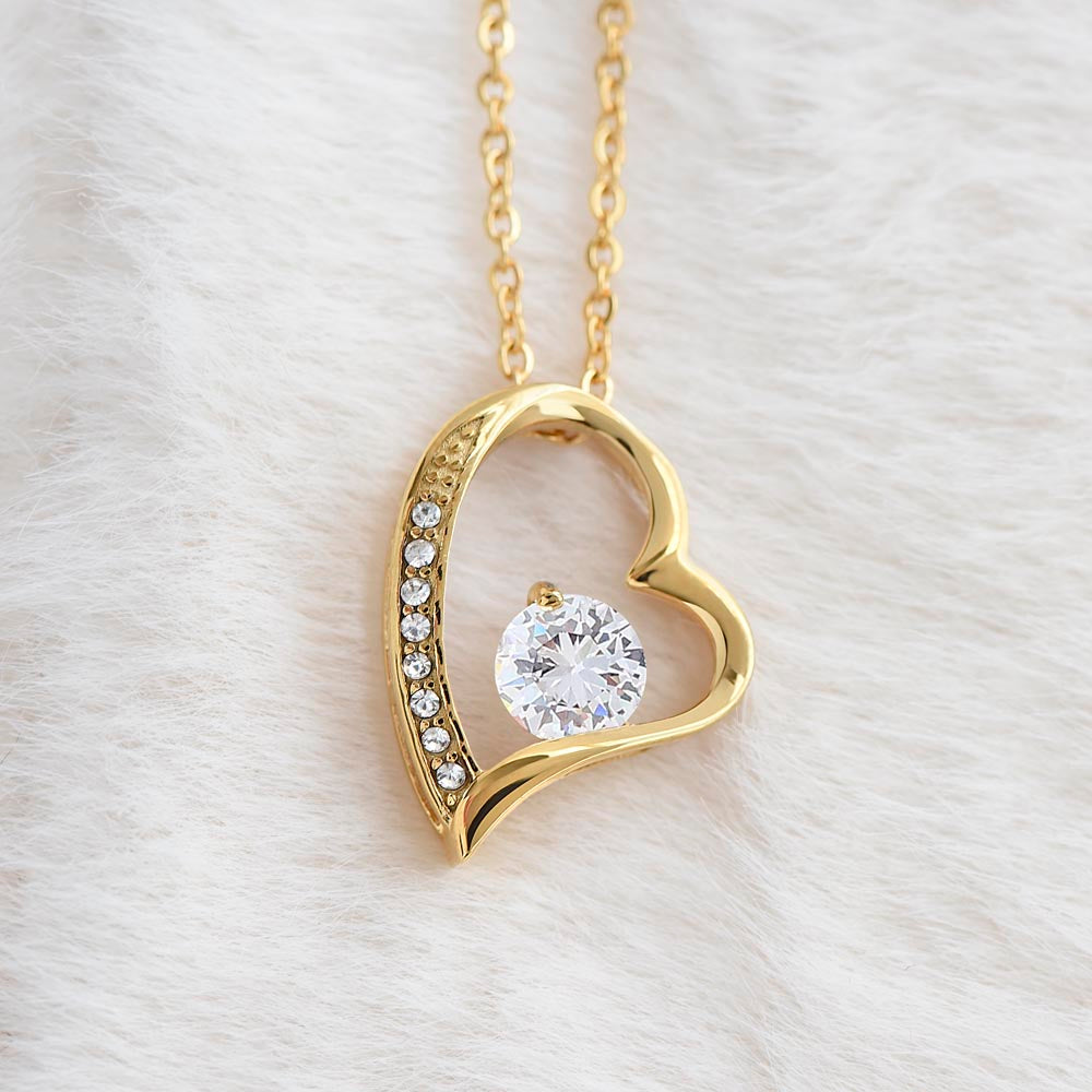 To My Beloved - Timeless Necklace Gift  I  To The Love of My Love   I Wife Gift