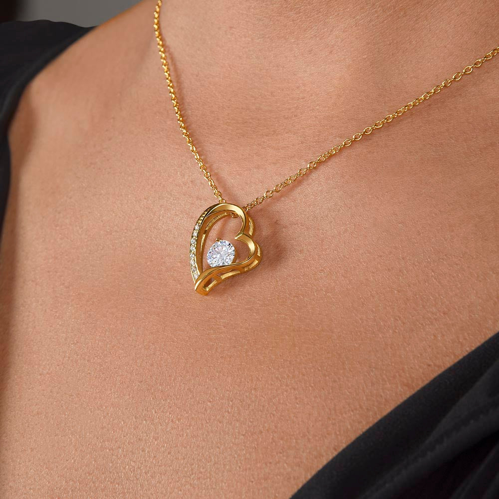 To My Beloved - Timeless Necklace Gift  I  To The Love of My Love   I Wife Gift