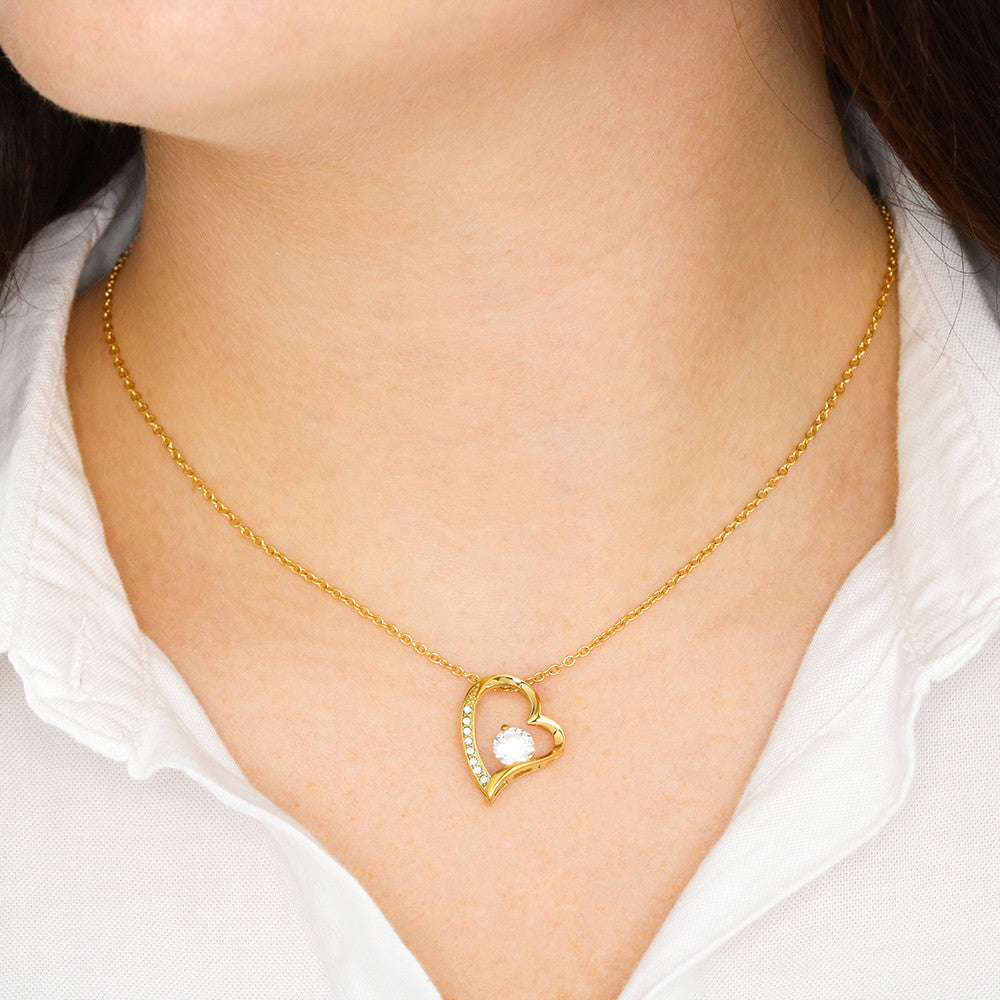 To My Beloved - Timeless Necklace Gift  I  To The Love of My Love   I Wife Gift