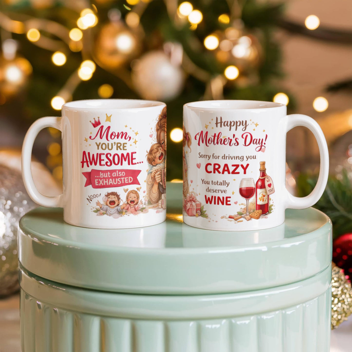 Mother's Day Mug " Sorry For Driving You Crazy" Mothers Day Gift Mug