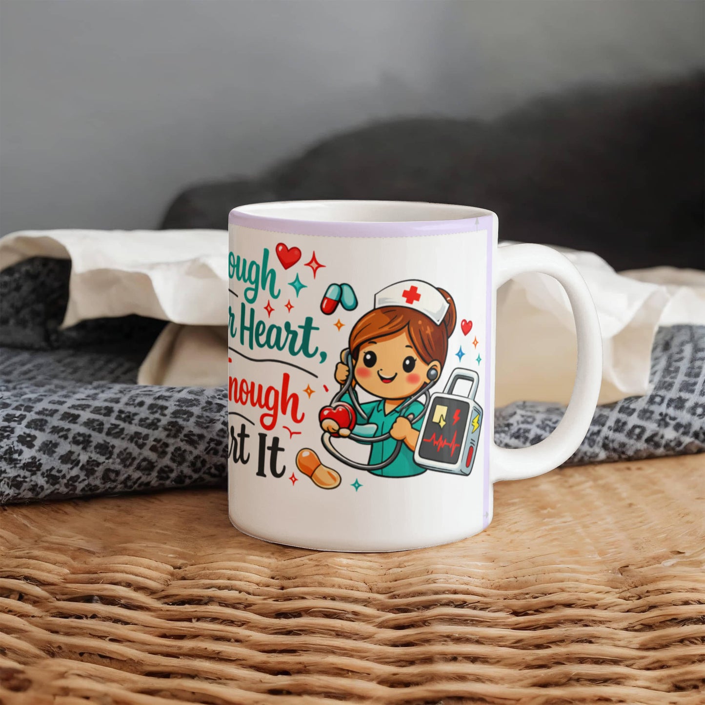 Cute Funny Nurse Mug for Her – Nurse Fuel Design