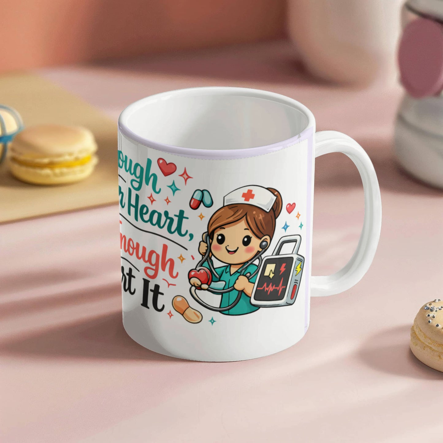 Cute Funny Nurse Mug for Her – Nurse Fuel Design