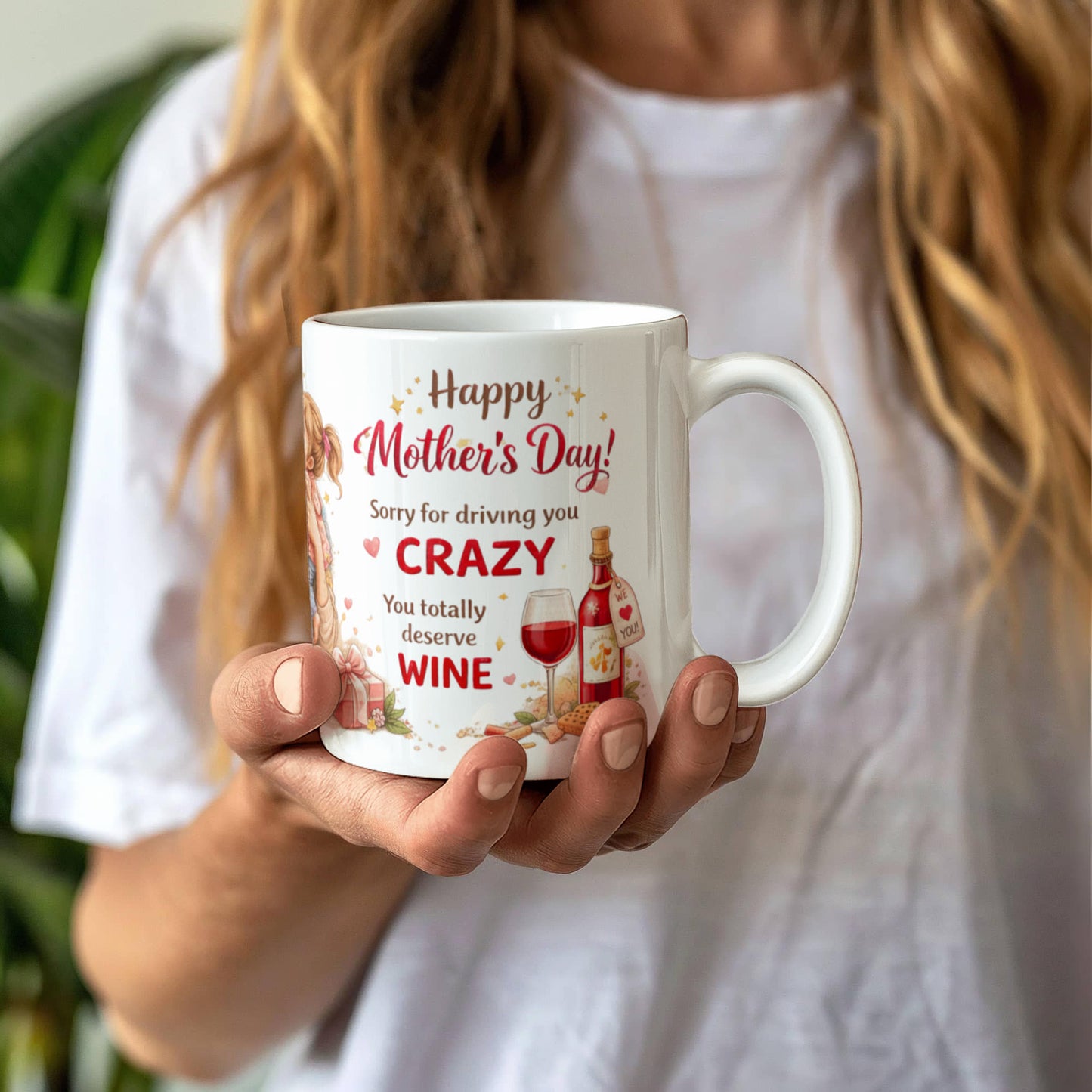 Mother's Day Mug " Sorry For Driving You Crazy" Mothers Day Gift Mug