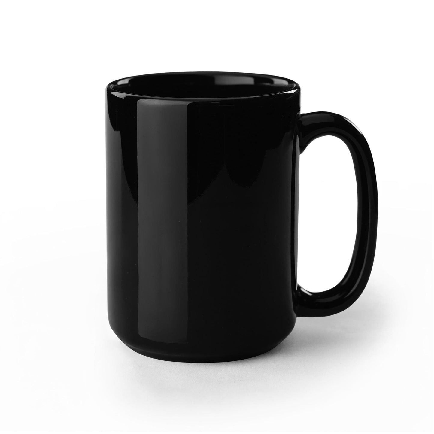 Funny Nurse Mug – Caffeine, Compassion & Sarcasm Black Ceramic Coffee Mug