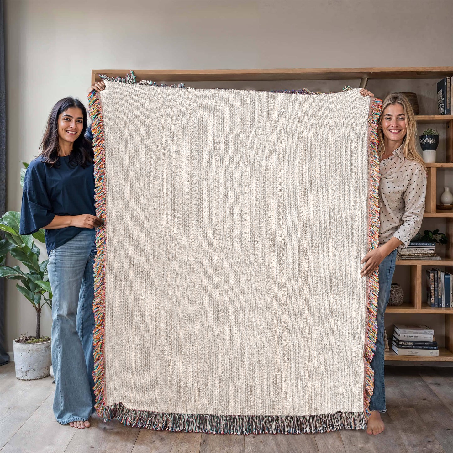 To My Dearest Mom Wooden Blanket – Luxury Mother's Day Gift for Mom