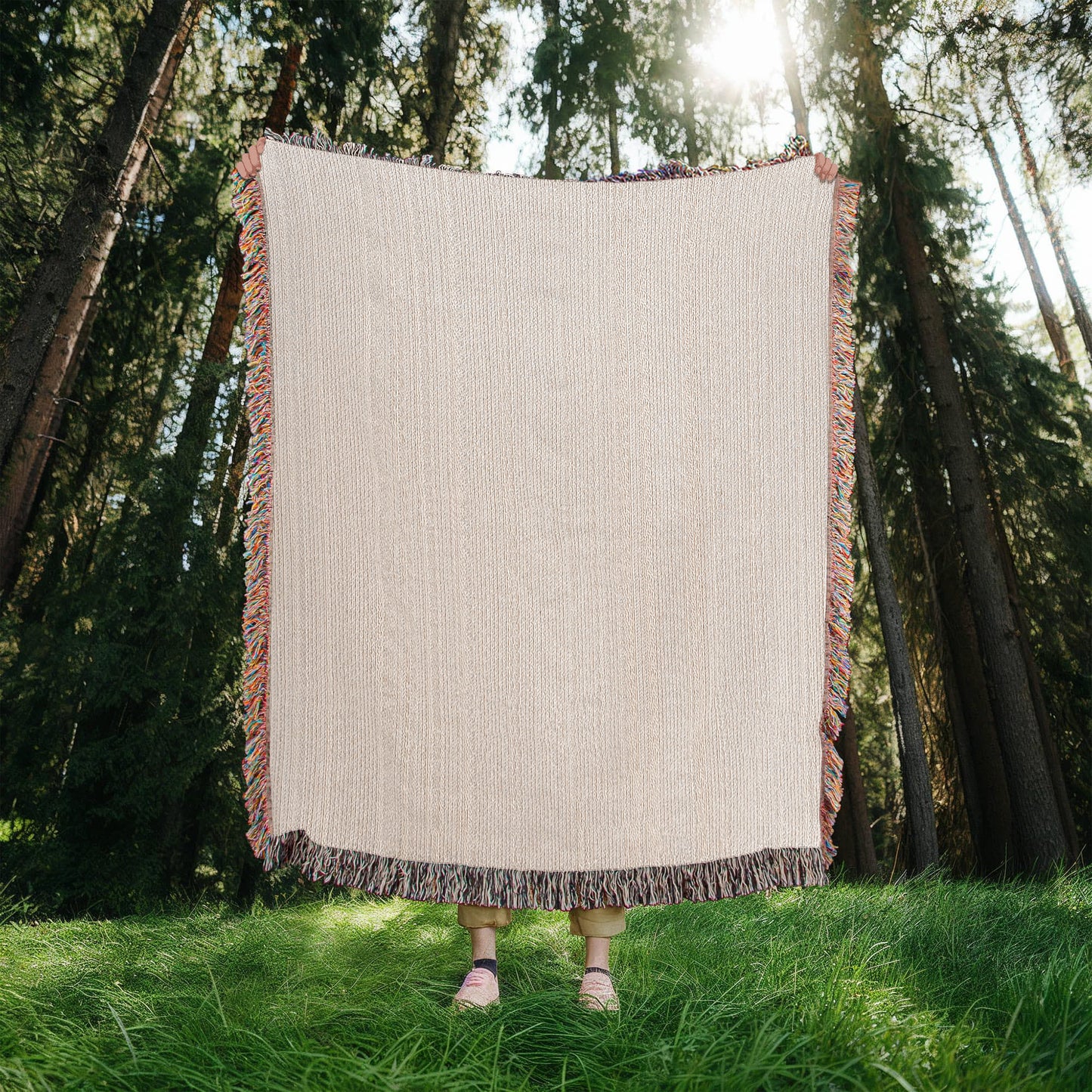 To My Dearest Mom Wooden Blanket – Luxury Mother's Day Gift for Mom