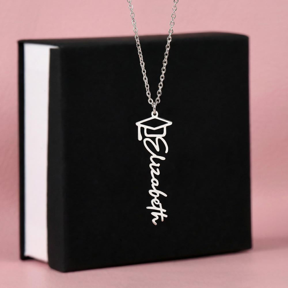 To My Graduate - Class of 2026 Graduation Necklace Gift