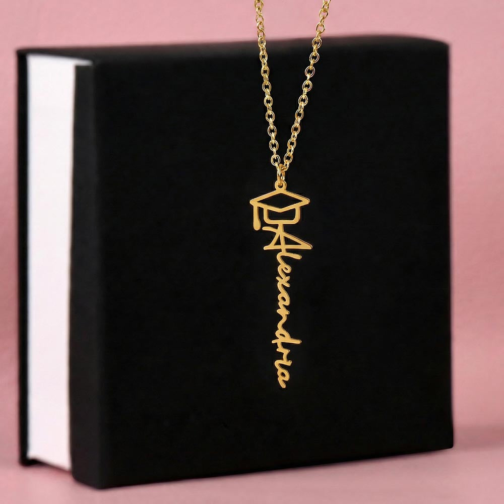 To My Graduate - Class of 2026 Graduation Necklace Gift