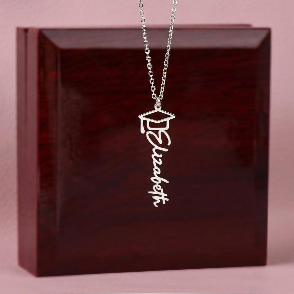 To My Graduate - Class of 2026 Graduation Necklace Gift